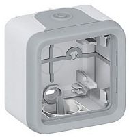 Коробка для наружнего монтажа Legrand Plexo 1-м. IP55 серый картинка